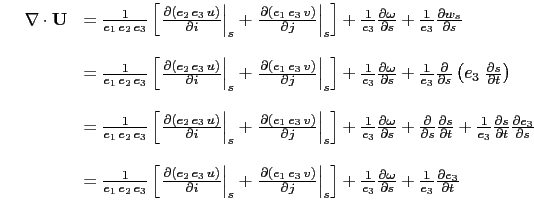 \begin{subequations}\begin{align*}{\begin{array}{*{20}l} \nabla \cdot {\rm {\bf ...
... \frac{\partial e_3}{\partial t}  \end{array} } \end{align*}\end{subequations}