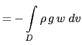 $\displaystyle = - \int\limits_D \frac{p}{e_3} \partial_t e_3 \;dv - \int\limits...
...ho   g   w \;dv + \int\limits_D  \frac{p}{e_3}\partial_t ( \partial_k z ) dv$