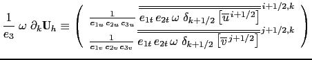 $ 1/2 ({\overline u^{ i}}^2 + {\overline v^{ j}}^2)$