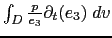 $\displaystyle + \sum\limits_{i,j,k} g \; z_t \biggl\{ \partial_t ( e_{3t}  \rho) \biggr\} \; b_t - \sum\limits_{i,j,k} \biggl\{ p_t\;\partial_t b_t \biggr\}$