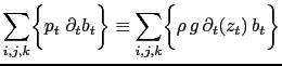 $ \int_D \frac{p}{e_3} \partial_t (e_3)\;dv$