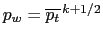 $\displaystyle \sum\limits_{k} \biggl\{ p_t\;\partial_t (e_{3t}) \biggr\} \equiv \sum\limits_{k} \biggl\{ p_w  \partial_t (e_{3w}) \biggr\}$