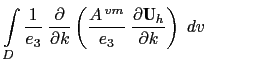 $\displaystyle \equiv - A^{ lm} \sum\limits_{i,j,k} \left\{ \left( \frac{1} {e_...
...{e_{2v}} \delta_{j+1/2} \left[ \chi \right] \right)^2 b_v \right\} \quad \leq 0$