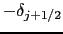 $\displaystyle \left( \frac{e_{2v}} {e_{3v}} \delta_k \left[ \frac{A_v^{ vm}} {e_{3vw}} \delta_{k+1/2}[v] \right] \right)$