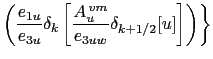 $\displaystyle - \delta_{j+1/2}$