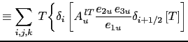 $\displaystyle \cdot \left( A\;\nabla T \right)\;dv$