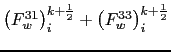 $ _i^k{\mathbb{F}_u}_{i_p}^{k_p} (\rho)$